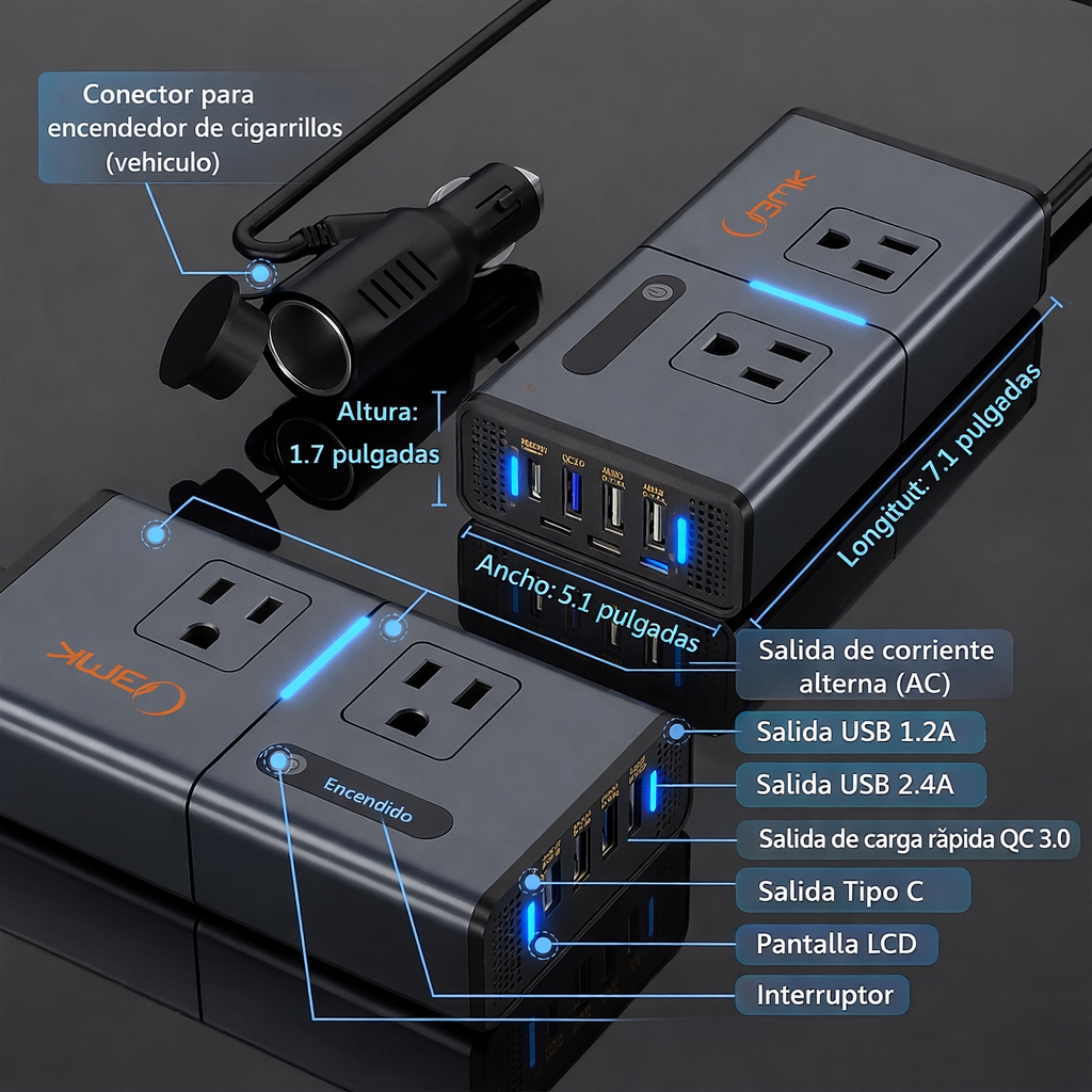 CONVERTIDOR DE ENERGIA - CONVIERTE TU VEHICULO