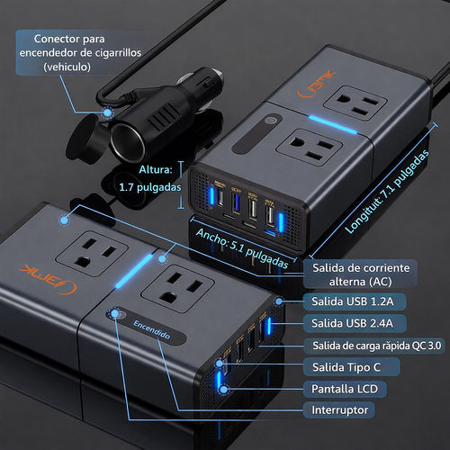 CONVERTIDOR DE ENERGIA - CONVIERTE TU VEHICULO